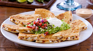 Quesadillas & Bowls menú Chili's